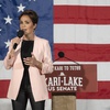 Photo: Arizona Senate candidate, Republican Kari Lake, sp