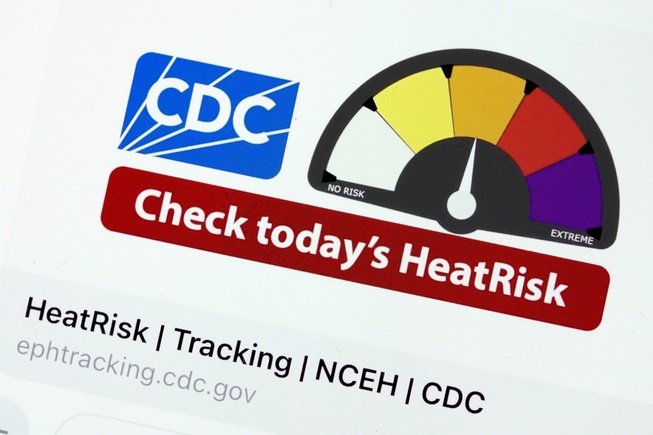 CDC heat warning