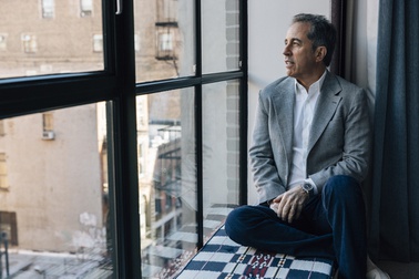 Jerry Seinfeld poses for a portrait to promote the film "Unfrosted" on Tuesday, April 16, 2024, in New York.