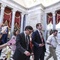 Photo: House Speaker Mike Johnson walks in the U.S. Capit