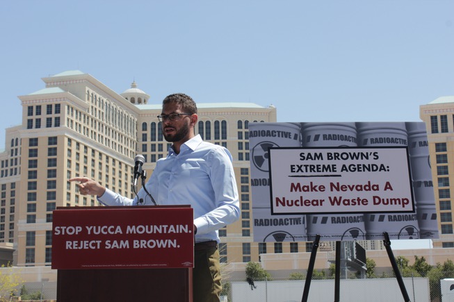 Brown criticized over Yucca Mountain
