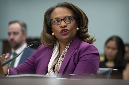 Acting Secretary of Housing and Urban Development Adrianne Todman speaks during a hearing of the House Appropriations Committee Subcommittee on Transportation, Housing and Urban Development, and Related Agencies on Capitol Hill, Wednesday, May 1, 2024, in Washington. 



