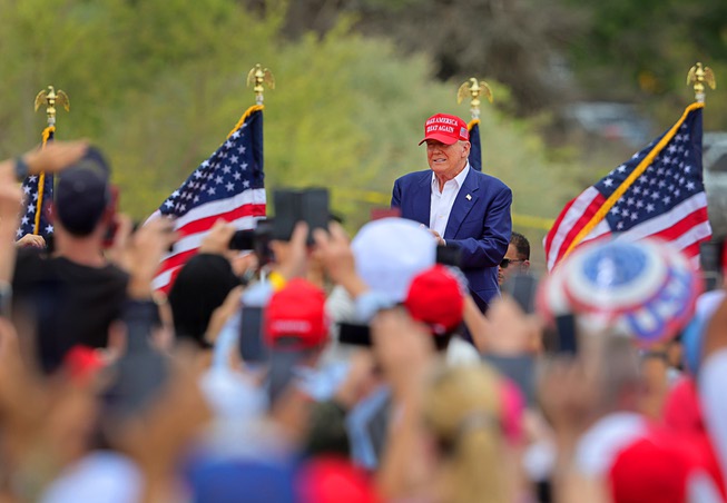 Trump Rally At Sunset Park