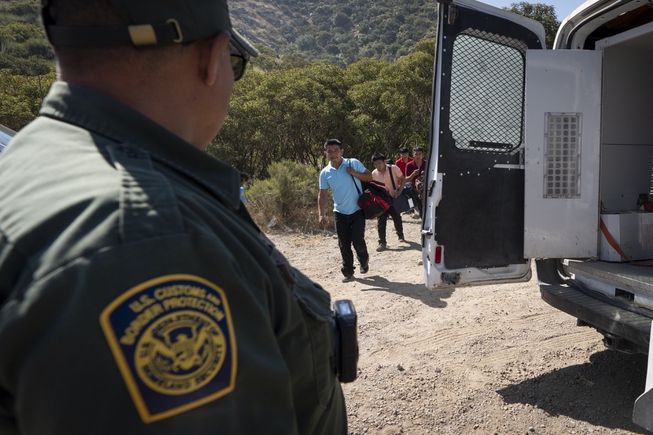 border arrests