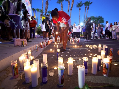 Vigil for Victims in North Las Vegas