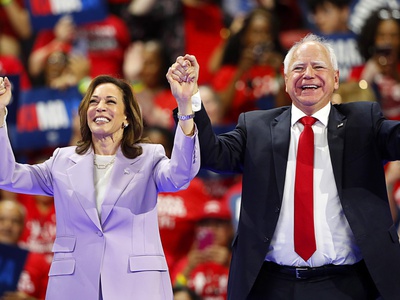 Harris-Walz Rally at Thomas & Mack