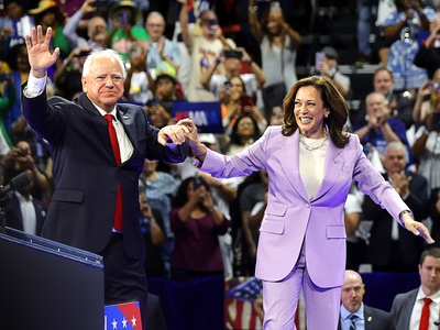 Harris-Walz Rally at Thomas & Mack