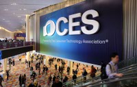 Attendees head to exhibits during CES 2025 at the Venetian Tuesday, Jan. 7, 2025. STEVE MARCUS