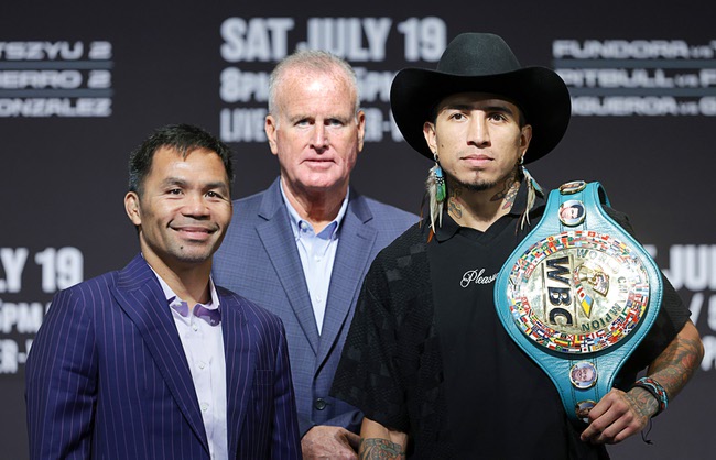 Pacquiao-Barrios News Conference