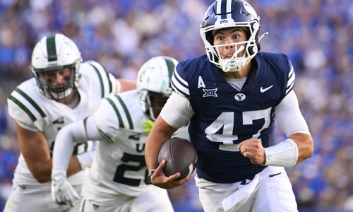 BYU overpowers Portland State 69-0 behind potent running game