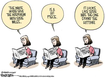 Smith's World: 121825 smith cartoon susie wiles