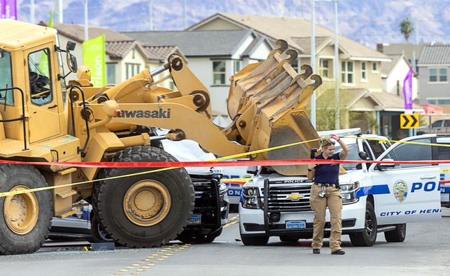 Man Shot after Front-End Loader Attack