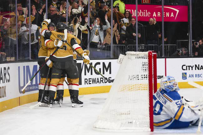 Knights vs St. Louis Blues