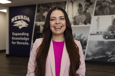 Lizbett Salazar poses for a photo at University of Nevada, Reno Extension in North Las Vegas, Friday, Feb. 13, 2026. Lizbett Salazar poses for a photo at University of Nevada, Reno Extension in North Las Vegas, Friday, Feb. 13, 2026.