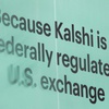 An advertisement for prediction market platform Kalshi hangs at 13th and L Street NW in Washington, Wednesday, April 1, 2026. An advertisement for prediction market platform Kalshi hangs at 13th and L Street NW in Washington, Wednesday, April 1, 2026.