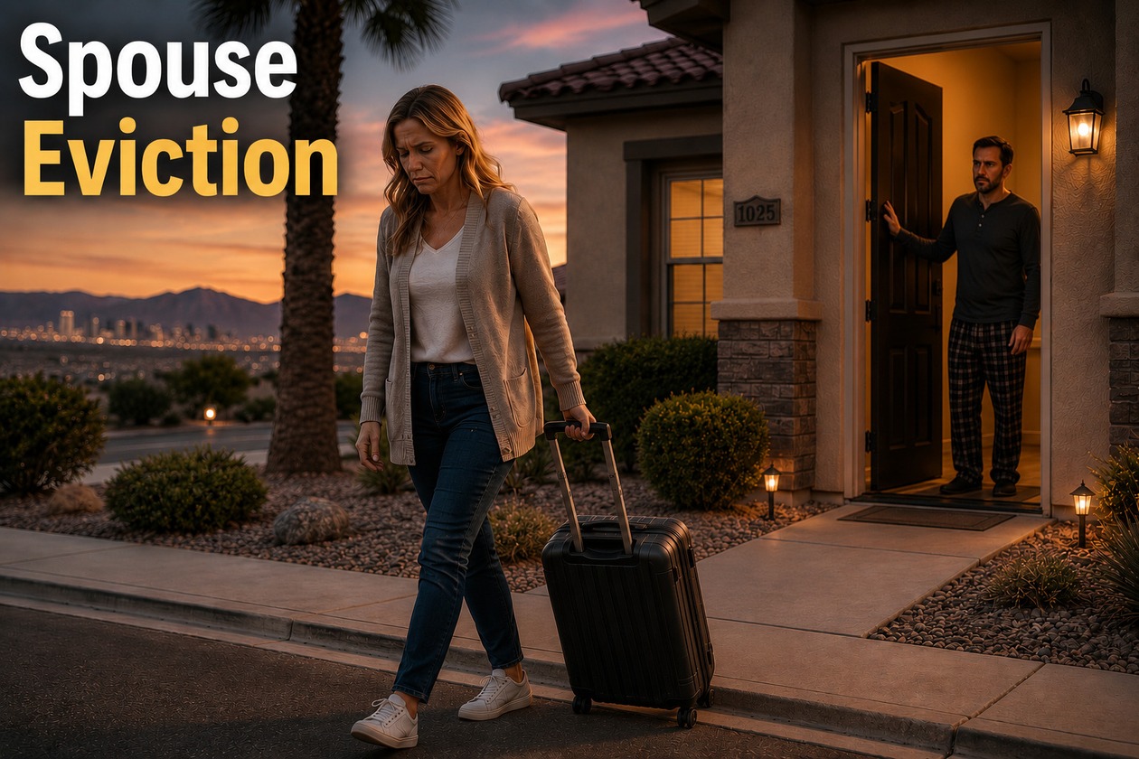 Here's what Nevada law says about your rights to the marital home.