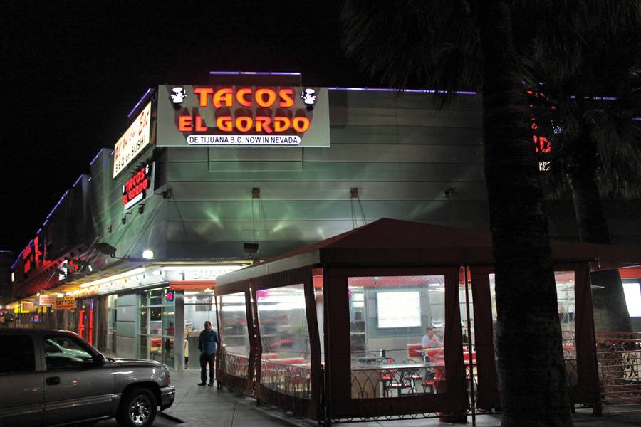 Tacos El Gordo on the Strip
