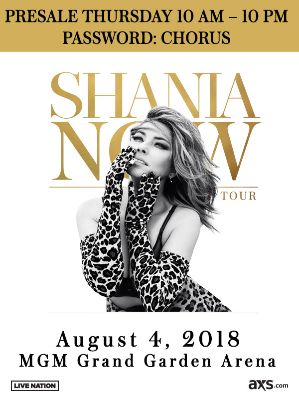 Enter to win tickets to Shania Twain Las Vegas Weekly