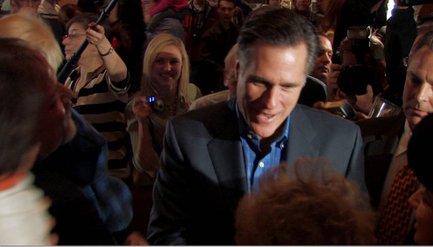 Romney Stakes Claim In Vegas