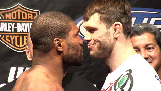Jackson vs. Griffin: Weigh In