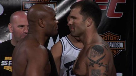 Silva vs. Irvin Weigh-In