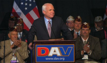 John McCain speaks in Vegas