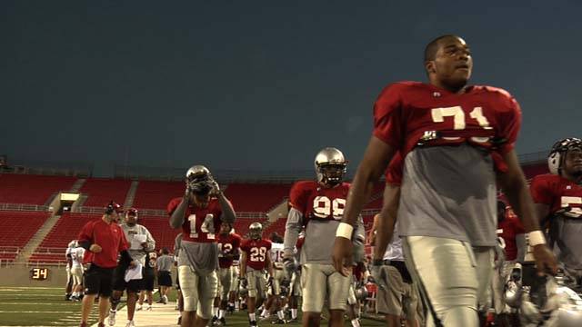Rebels Hold Practice