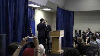 Romney Stumps for McCain