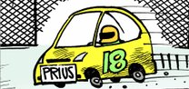 Kyle Busch Cartoon Highlights