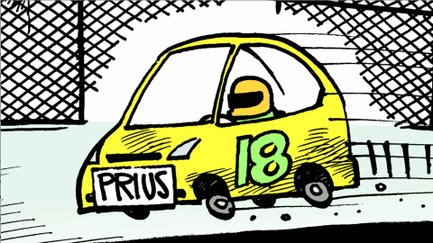 Kyle Busch Cartoon Highlights