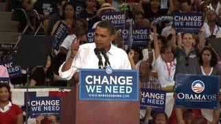 Obama Rally at Cashman
