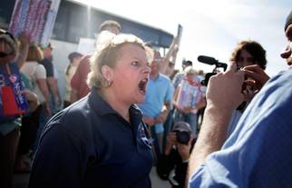 Anger, Fear, and Racism Follow Palin Rally