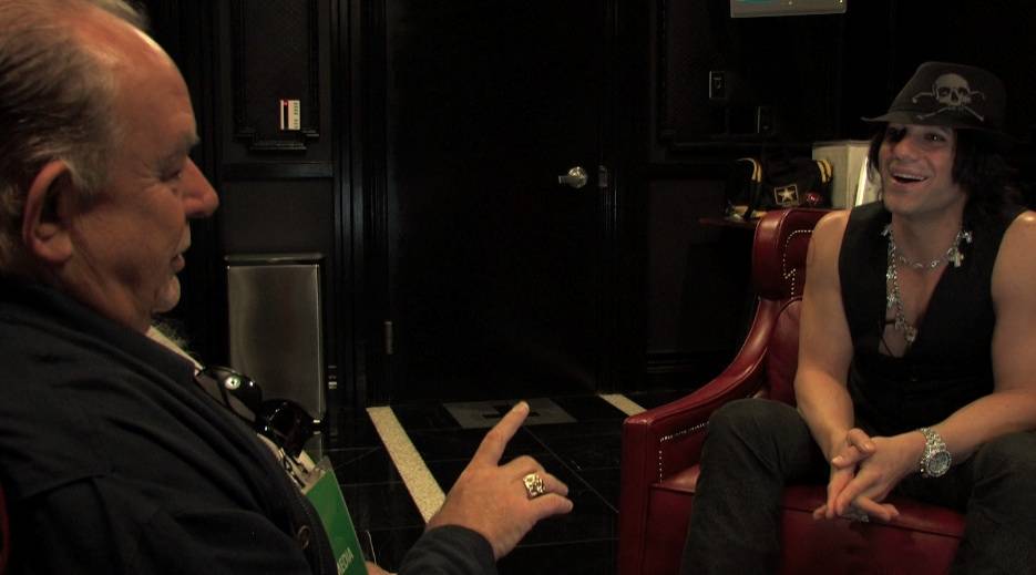 Criss Angel interview at \'Believe\' premiere 