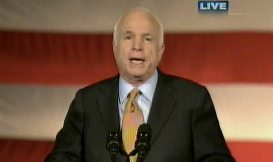 McCain's Concession Speech