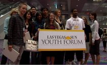 One thousand standout students from Clark County high schools participated in the 2008 <a href="http://www.lasvegassun.com/youthforum/">Las Vegas Sun Youth Forum</a> Tuesday, November 25 at the Las Vegas Convention Center. Students discussed issues ranging from the latest American economic bailout, to topics affecting their daily lives at home in the Silver State. Ten lucky seniors received $1,000 scholarships for college next year.