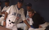 Dave LaRoche brings 14 years of Major League Baseball experience with him as the Las Vegas 51s pitching coach.  But it's his sense of humor that really keeps the pitchers on a keen level.
