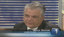 Clark County Commissioner Steve Sisolak wants to know who's behind some cushy consulting contracts with quasi-county agencies.  Plus, state lawmakers dipped into county coffers to help fill the budget hole.  Will you pay with cuts to services?  Face to Face talks with Sisolak and Clark County Manager Virginia Valentine.