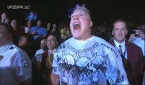 After his antics following his TKO of Frank Mir in the heavyweight title fight in Saturday night's UFC 100, many wonder whether Brock Lesnar has completely left his old WWE ways behind.