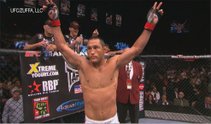 After a battle of words on season 9 of "The Ultimate Fighter," Dan Henderson put an end to Michael Bisping's verbal assault with a knockout of the middleweight in the second round Saturday night at UFC 100.