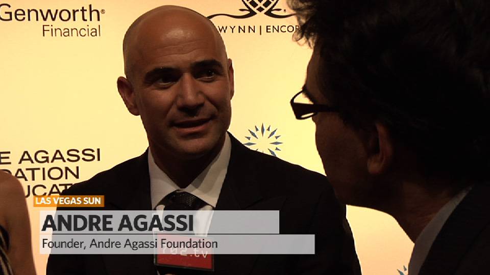Agassi Serves an Ace