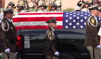 Funeral for Officer Milburn Beitel