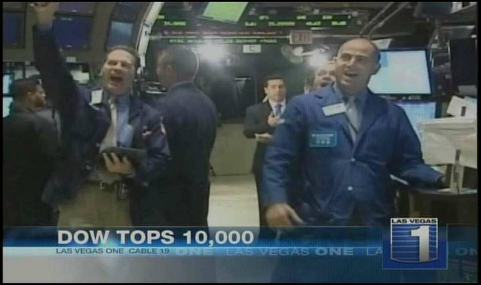 Dow Tops 10,000