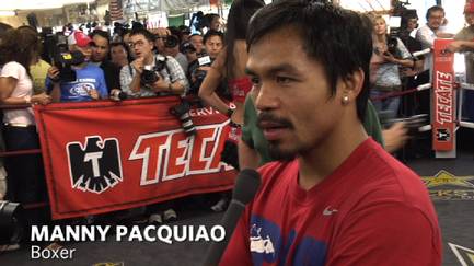 Pacquiao Prepares for Cotto