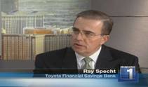 Will a bill in congress cripple industrial loan companies?  In Business talks with Toyota Financial Savings Bank Vice Chairman Ray Specht.