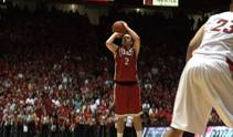 Led by Kendall Wallace's seven 3-pointers, UNLV takes care of 15th-ranked New Mexico at The Pit, 74-62.