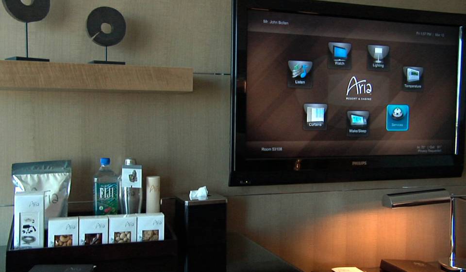 Aria's In-Room Technology