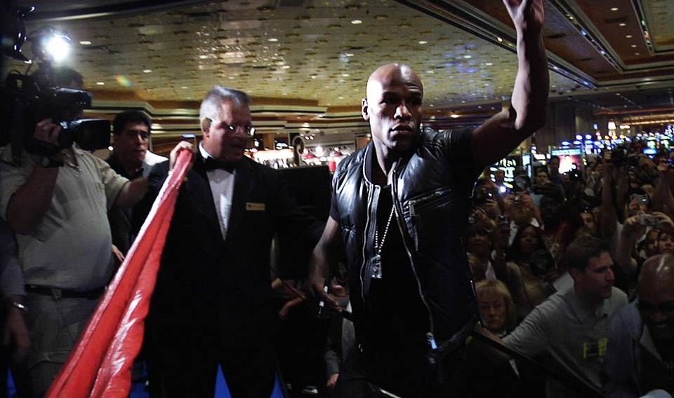 Mayweather vs Mosley: Arrivals