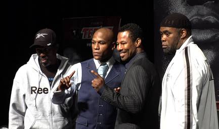 Mayweather vs Mosley: Prefight Presser