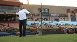 Kruger, Hauck Throw Out First Pitches