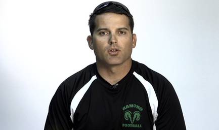 Rancho High coach Elvin Dick